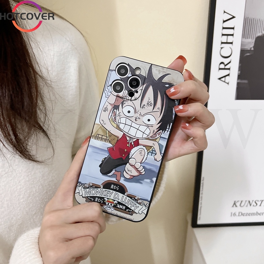 Ốp Điện Thoại Dẻo Hình Chú Khỉ Dễ Thương Cho Realme X XT X2 2Pro Q2i Q3i Q3S Q3t Q2 Q3Pro GT Master Narzo 30A 10 50 20 30 Pro Ốp Điện Thoại Họa Tiết Luffy Dễ Thương Cho Các Cặp Đôi