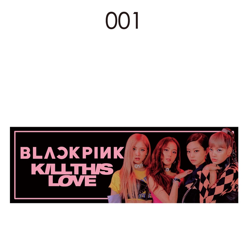 Phụ kiện dây treo trang trí hình nhóm nhạc KPOP BLACKPINK