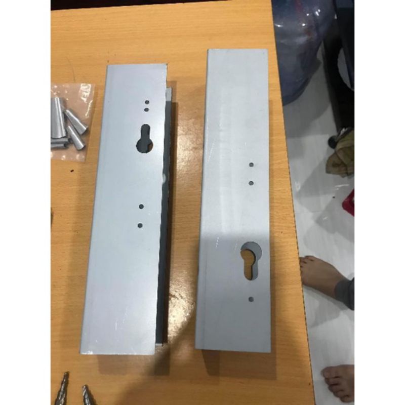 Dưỡng Khoét Khoá Hệ 55, Xingfa, Việt Pháp 4500, PMA,... Dưỡng khóa cửa nhôm hệ
