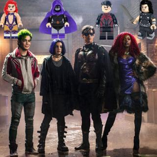 Bộ Lắp Ráp Mô Hình Nhân Vật Siêu Anh Hùng Batman Robin