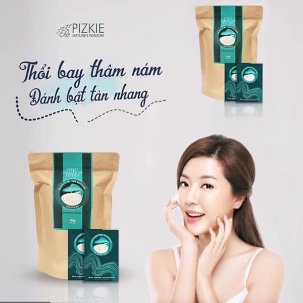 Collagen Cá Hồi - Pizkie Collagen Peptide - 100% chiết xuất từ cá hồi nhập khẩu từ Nhật Bản | BigBuy360 - bigbuy360.vn