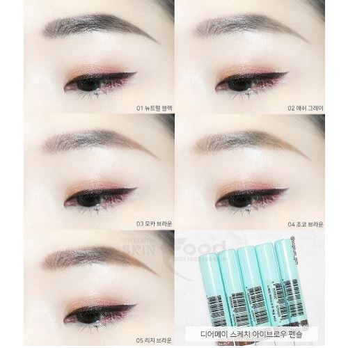 tuan203 Chì Kẻ Mày Dearmay Sketch Eyebrow Pencil tuan203