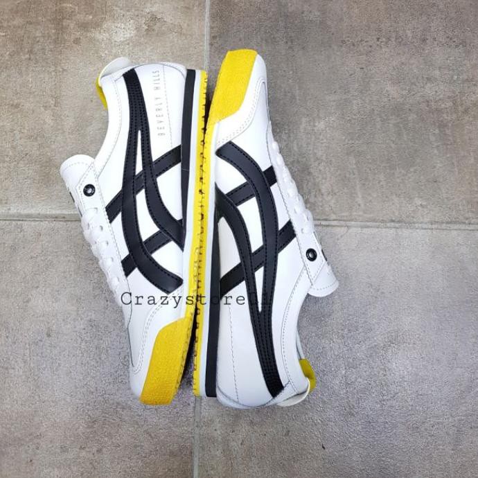 Áo Thun Trắng Đen Asics Onitsuka Tiger Mexico 66 Beverly Hills Thời Trang Cho Nam