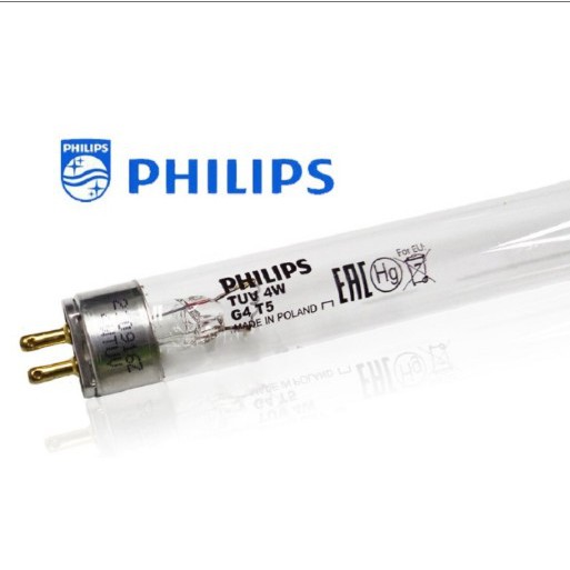 Bóng đèn cực tím Philips dùng cho máy tiệt trùng UV Fatz Baby (đèn diệt khuẩn) 4w