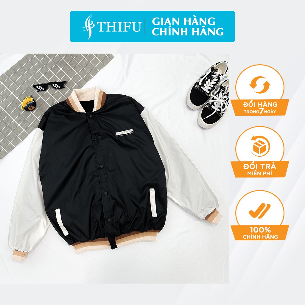 o Khoác Dù THIFU FASHION Dáng Bomber , áo khoác  Lót Das Dày Chống Nắng Tránh Mưa Cho Nam Và Nữ | BigBuy360 - bigbuy360.vn