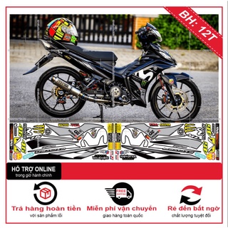 TEM RỜI EX 2011 MOVISTAR XÁM ĐEN - TRUNG DECAL