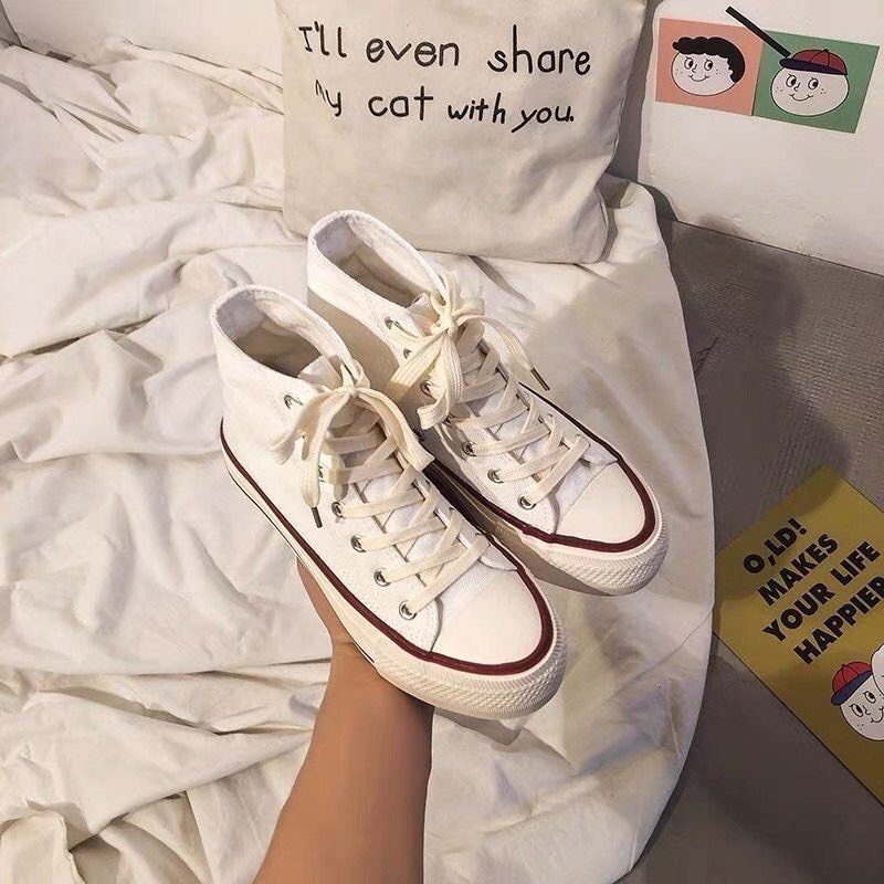 Giày Sneaker CV All Star cổ Thấp  Nam Nữ Đen, Trắng Bản Siêu hot 2022