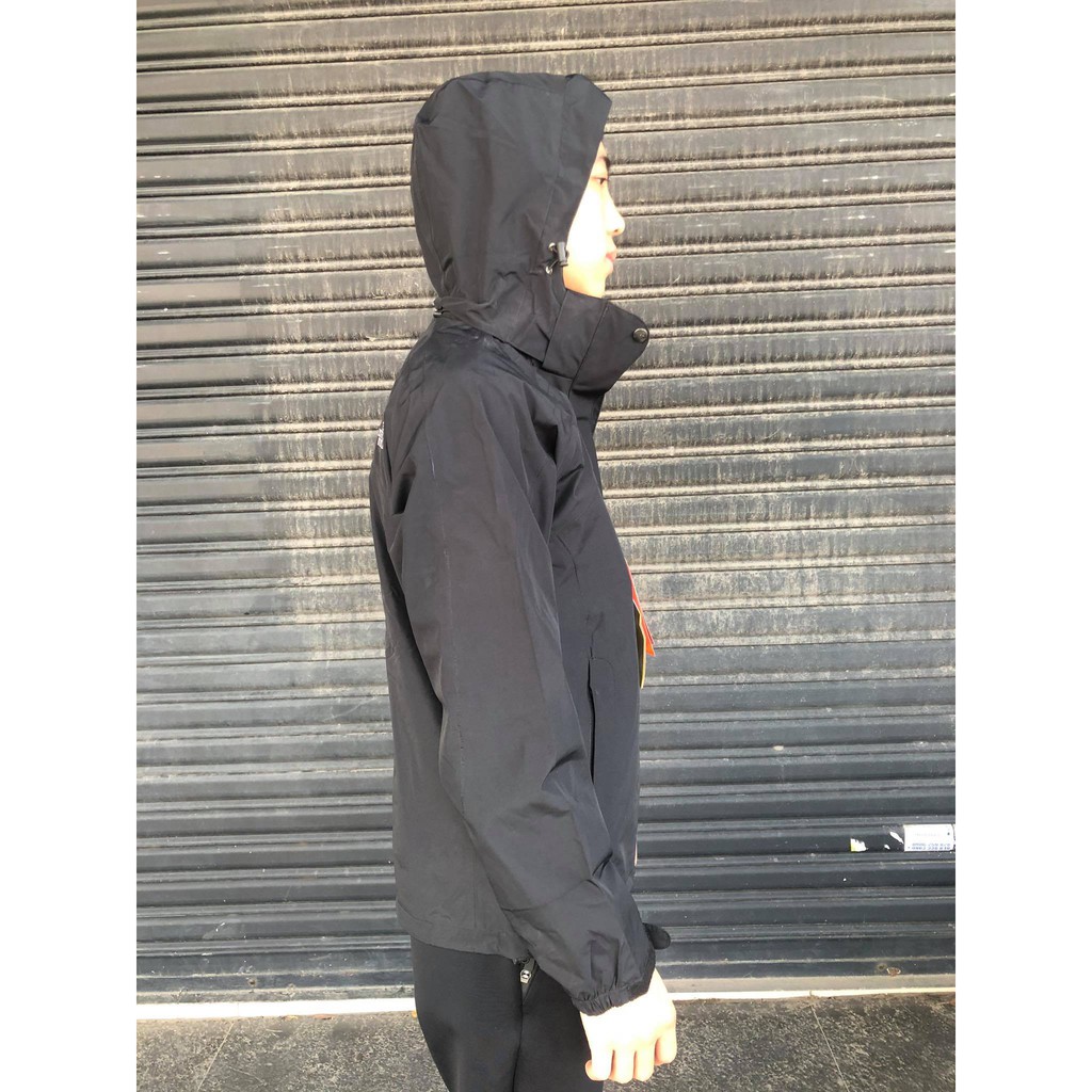 Áo khoác dù The Nothface 2 lớp cao cấp màu đen