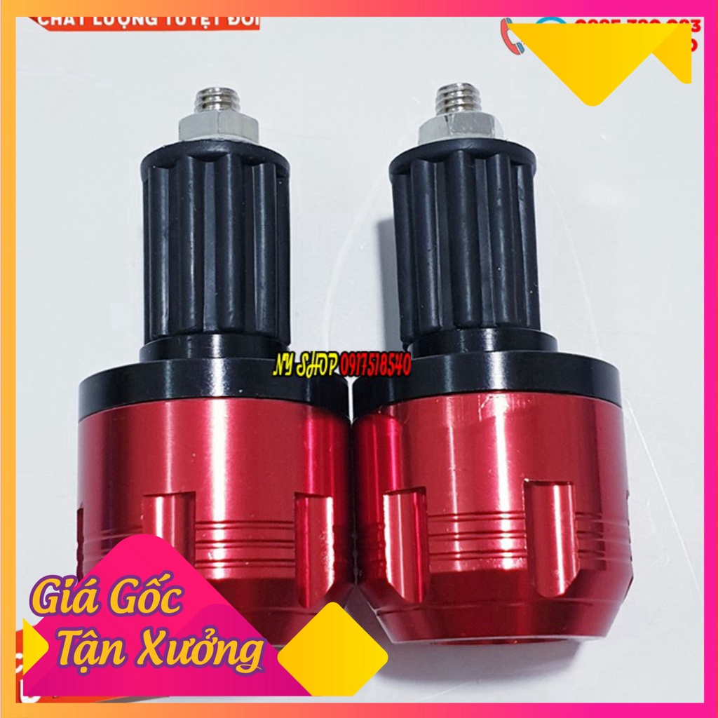 GÙ TAY LÁI SPIRIT NHÔM CNC CAO CẤP GẮN MỌI LOẠI XE  (Ảnh Sp thật)