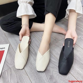 Dép đế bằng mũi vuông có size lớn 34-43 41 42 dành cho mẹ bầu