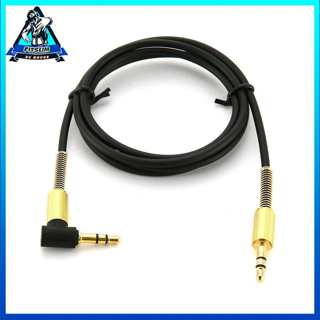 Jack Cáp âm thanh stereo Nam sang Nam Góc 90 độ Phải Aux Dây cáp