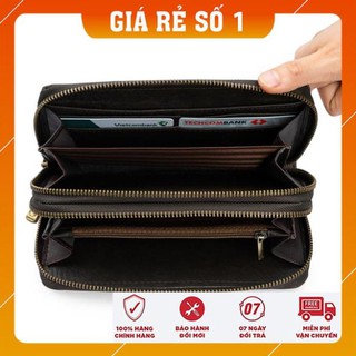Ví da - Note 8 cao cấp - Ví ngang cầm tay