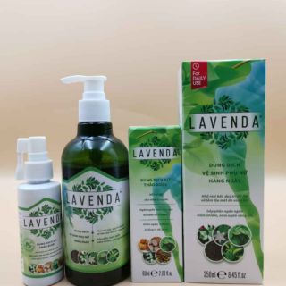 Bộ 2 sản phẩm rửa và xịt Lavenda