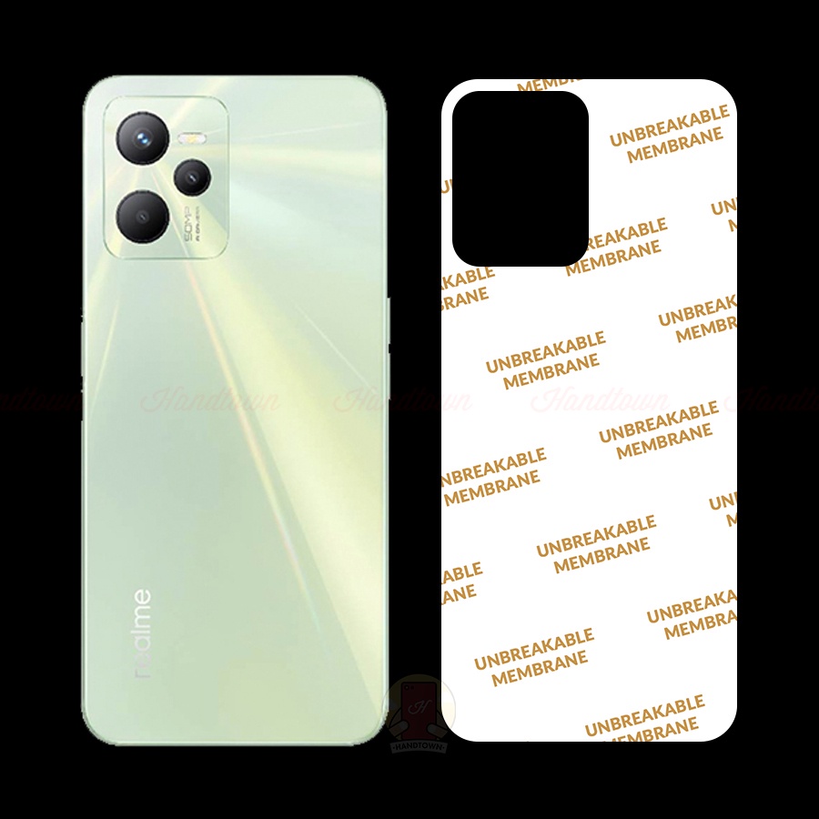 Dán PPF Realme C35 Dẻo Bảo Vệ Màn Hình Mặt Lưng Chống Xước Chống Va Đập Bụi Bẩn Vân Tay Handtown