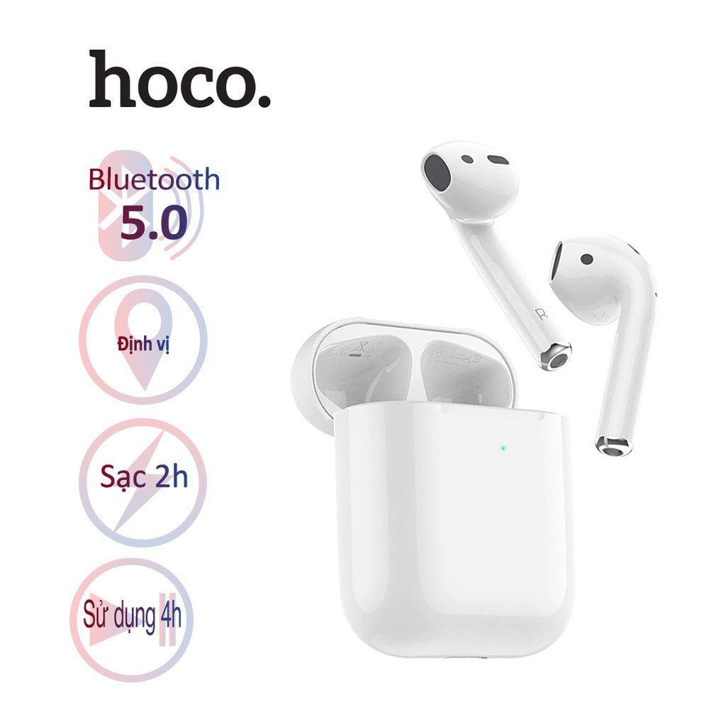 ( SẢN PHẨM CAO CẤP HOCO )Tai nghe Bluetooth Hoco ES39 Original V5.0 (Trắng) Cảm biến -  Hana Case