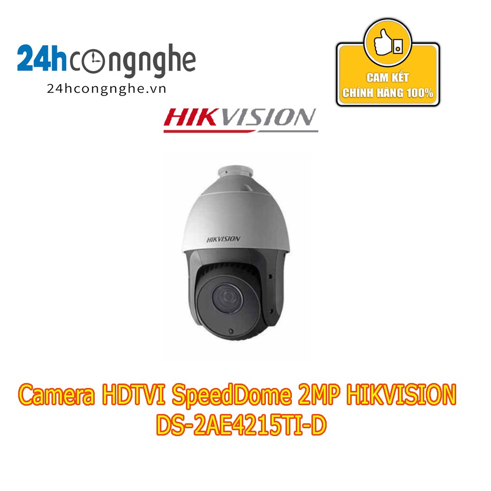 Camera HDTVI SpeedDome 2MP HIKVISION DS-2AE4215TI-D