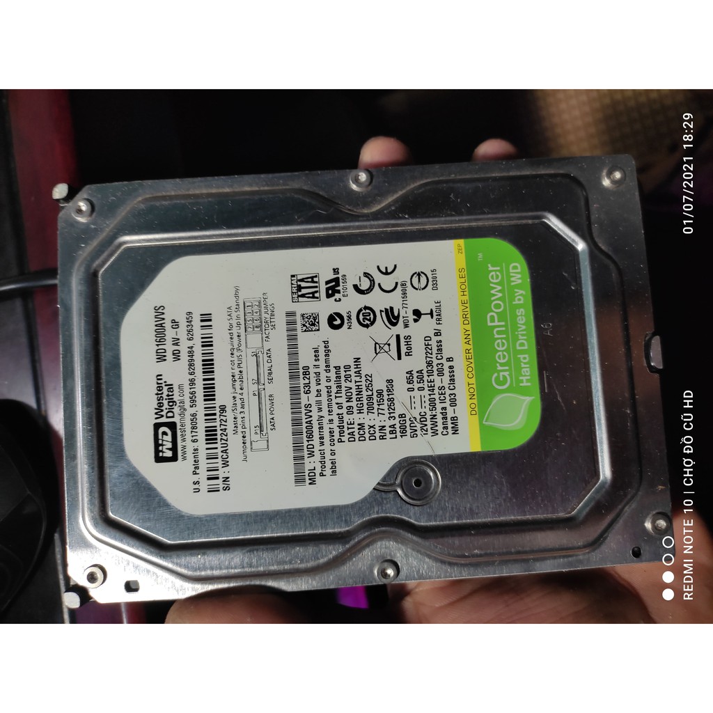 HDD pc 160gb hàng mới 100% | BigBuy360 - bigbuy360.vn