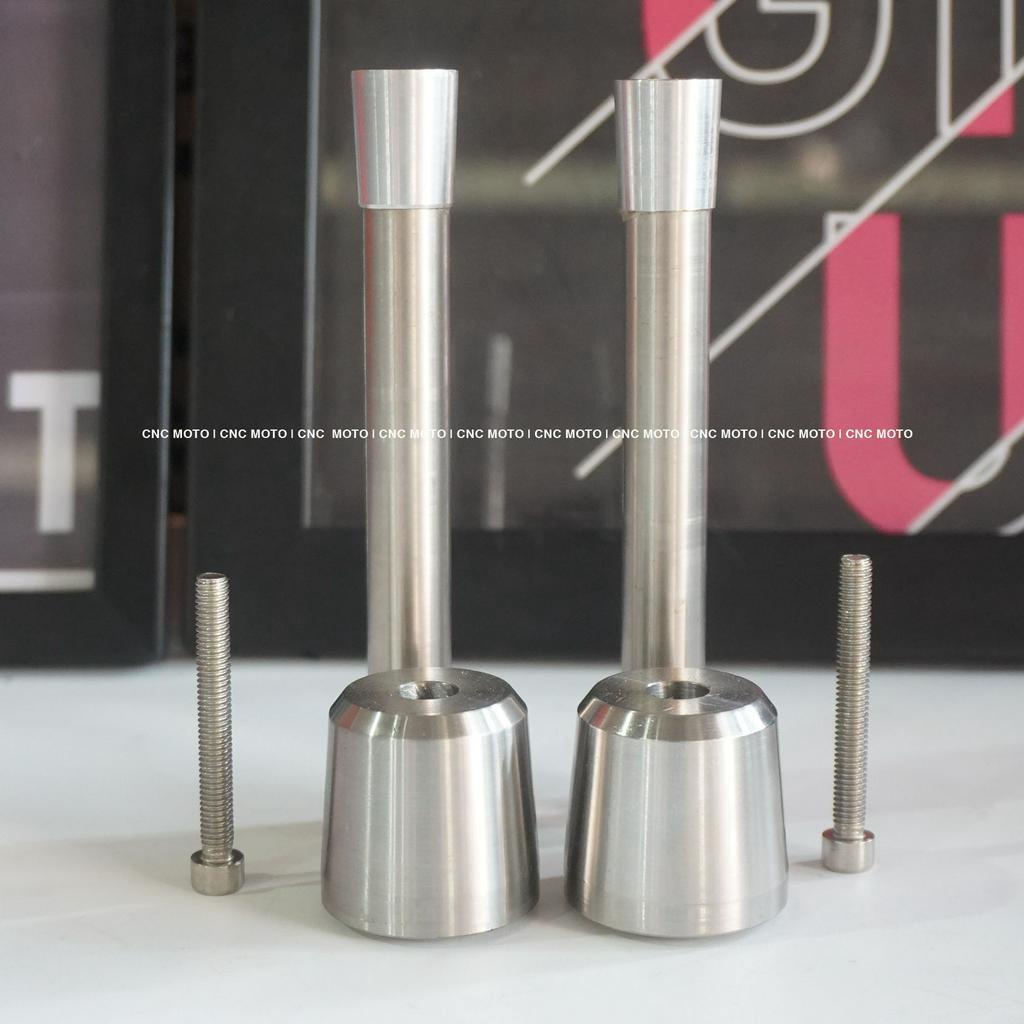 Bộ cốt và gù inox chống rung CNC MOTO trọng lượng 1kg
