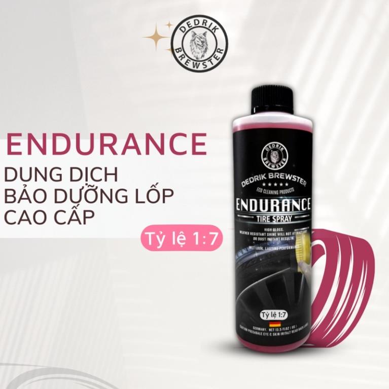 Dung Dịch Tẩy Bóng Dưỡng Lốp &amp; Vỏ Xe Máy Ô Tô, Làm Bóng, Kháng Nước, Hương Thơm Tự Nhiên Dedrik Brewster - 5L