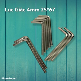 Lục giác 4mm (dài 25*67mm, 4ly)