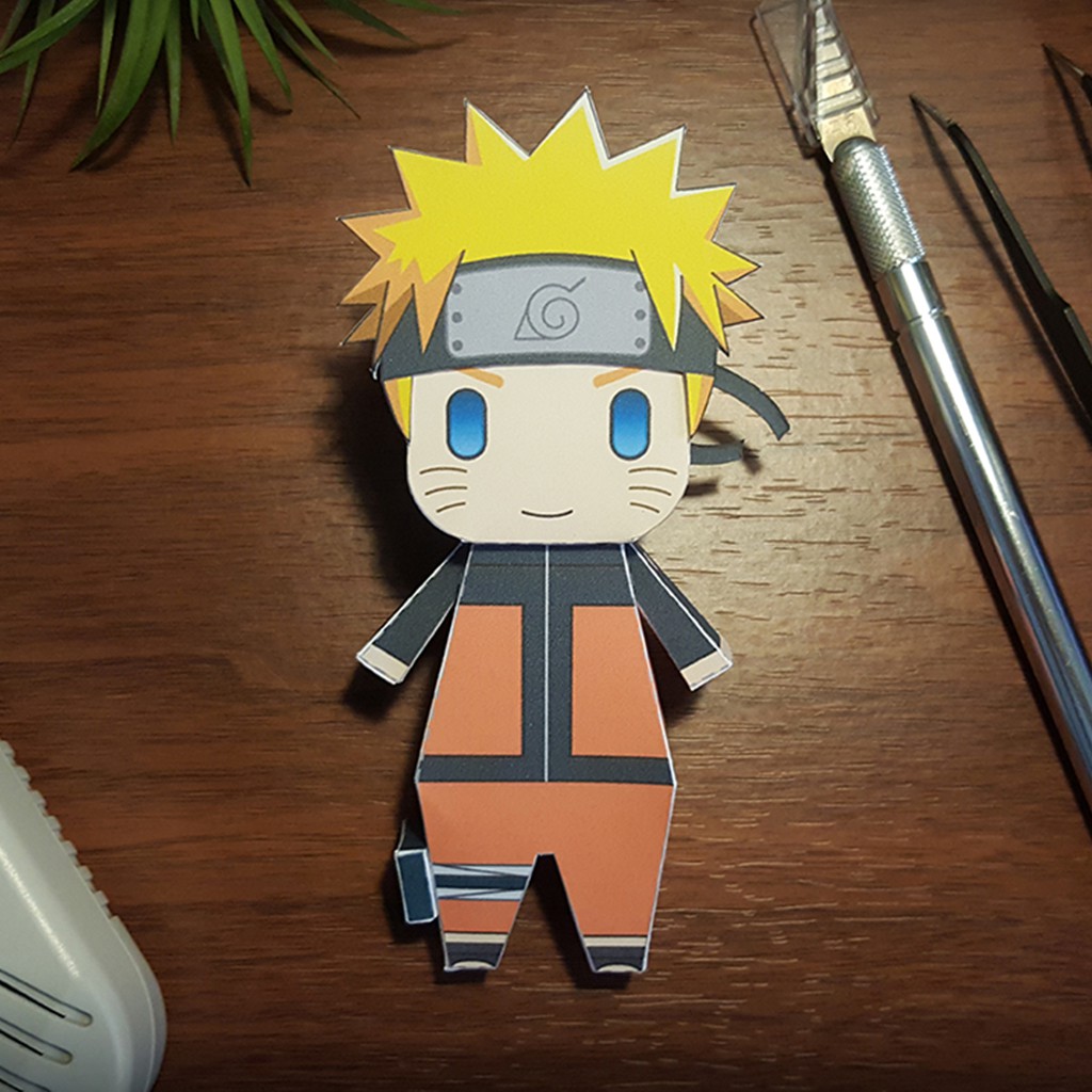 Mô hình giấy Anime Chibi Uzumaki Naruto