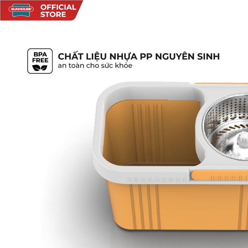 BỘ LAU NHÀ 360⁰ SUNHOUSE KS-CL 350PO