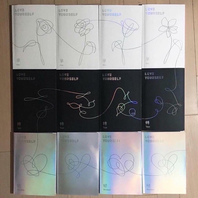 ALBUM BTS LOVE YOURSELH HER ĐỦ VER