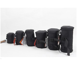 Túi đựng lens máy ảnh hình ống trúc (6 size)