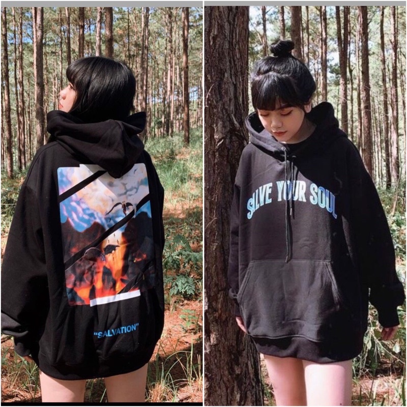 Áo Nỉ Hoodie Lớp Học Unisex Form Rộng Nhiều Màu