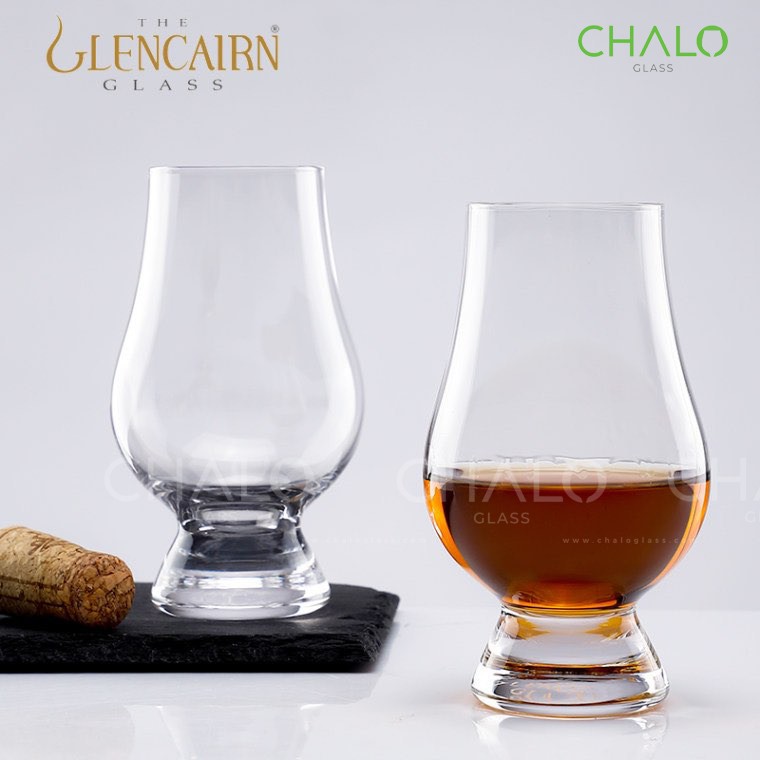 [SẴN HÀNG] Ly pha lê Whiskey Glencairn 175ml (Hộp 1 ly) - GLE