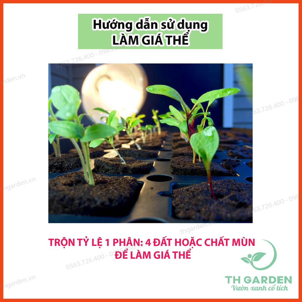 Phân Trùn Quế Viên Nén Sfarm - Phân trùn quế bón lan, hoa, cây cảnh, bonsai nguyên chất 100%, đã qua giảm ẩm, ray mịn và