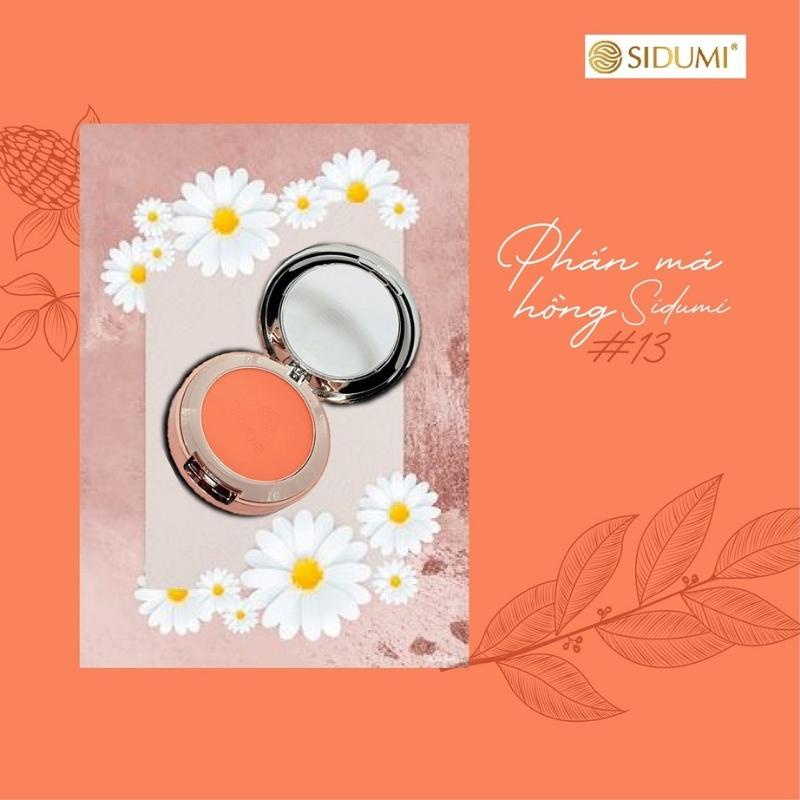 Phấn Má Hồng Dạng Kem Hàn Quốc Mềm Mịn Bắt Sáng Lâu Trôi Trang Điểm Tự Nhiên SIDUMI Blusher Chính Hãng - SDM PM312