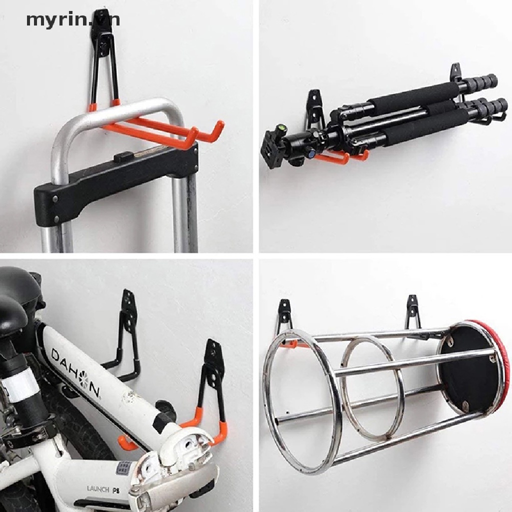 Móc Kim Loại Treo Xe Đạp Gắn Tường Chống Trượt Chịu Được Sức Nặng