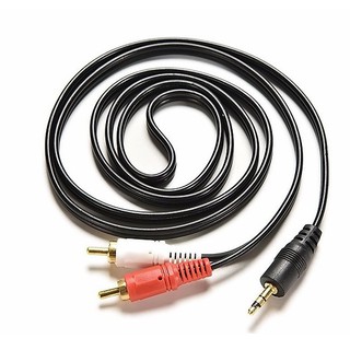 Dây cáp loa 3.5mm to av 2 rca audio