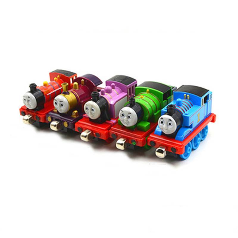 Bộ Đồ Chơi Đường Ray Xe Lửa Thomas Bằng Hợp Kim Nam Châm Độc Đáo Cho Bé