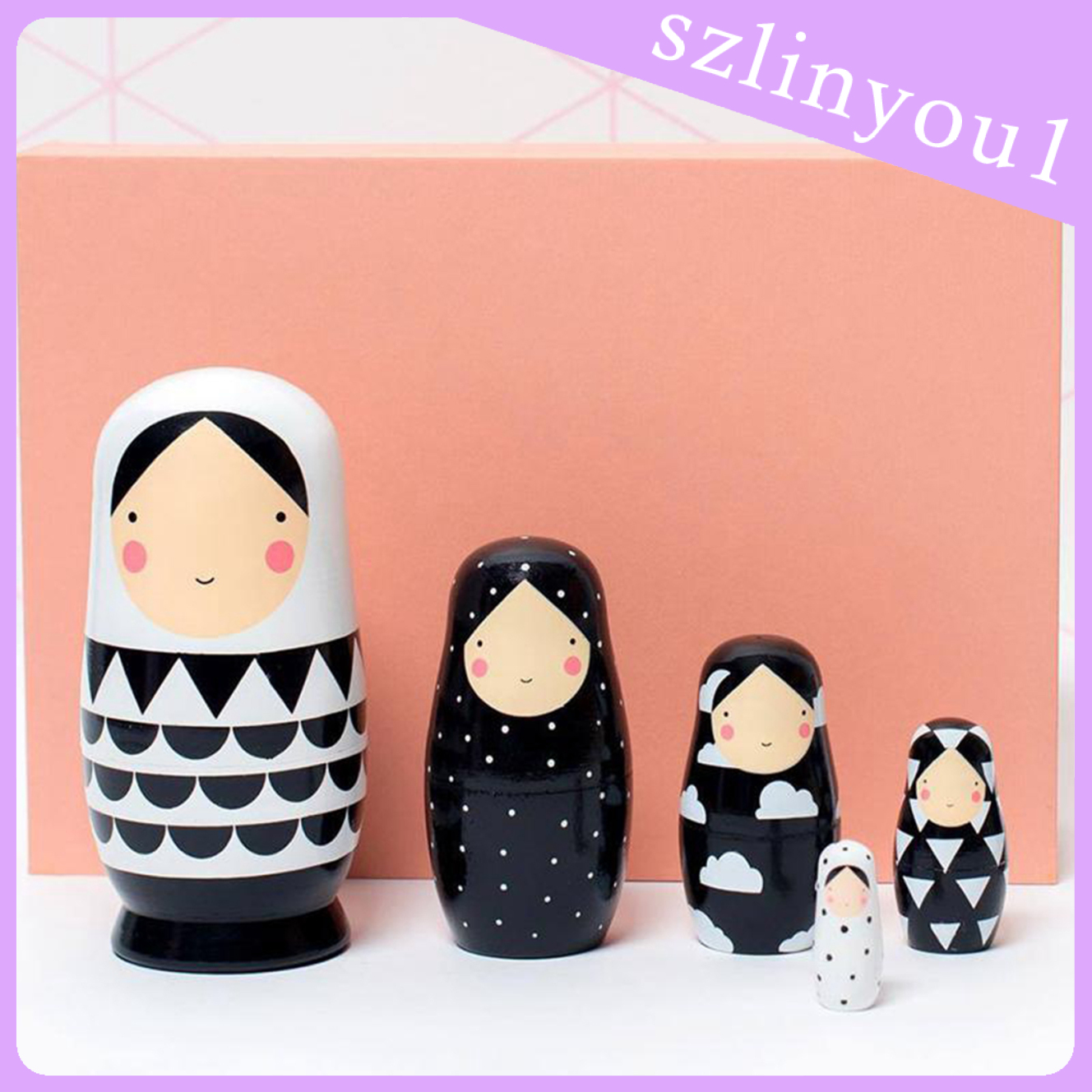 Bộ 5 Búp Bê Nga Matryoshka