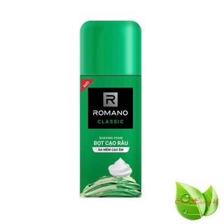 Romano: Bọt Cạo Râu Romano Classic 175ml/chai