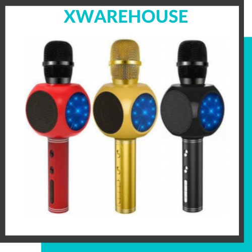 Micro karaoke bluetooth Su-YoSD YS60 chính hãng, mic hát karaoke kèm loa bluetooth trên điện thoại