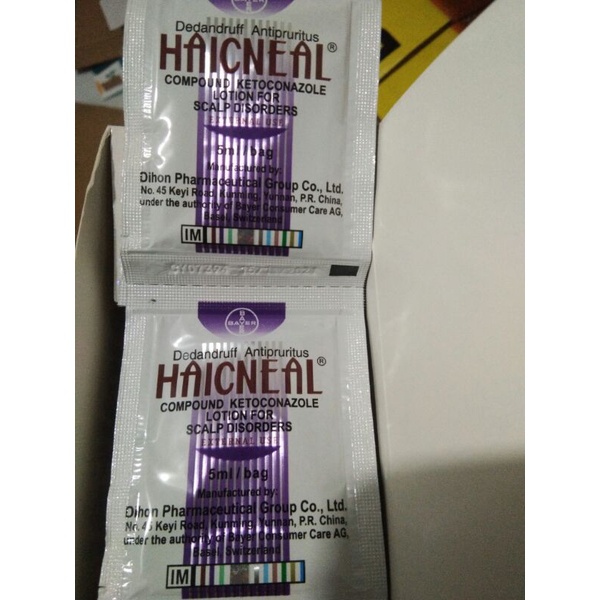 Dầu gội Haicneal hỗ trợ nấm & gàu hết hạn sử dụng ngày 26/04/2021