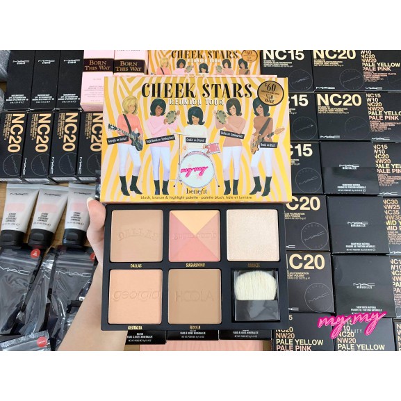 Bảng Phấn Má, Highlight, Bronzer - Cheek Stars Reunion Tour Palette