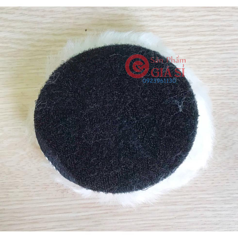 Miếng phớt lông cừu đánh bóng xe đường kính 100-125mm ❤️freeship❤️