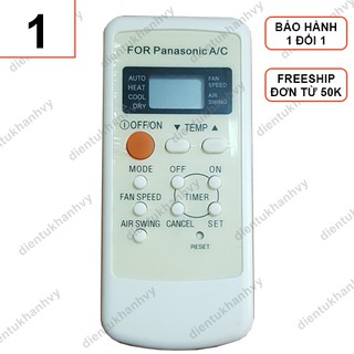 Remote Máy Lạnh Panasonic 2 Chiều Giá Rẻ