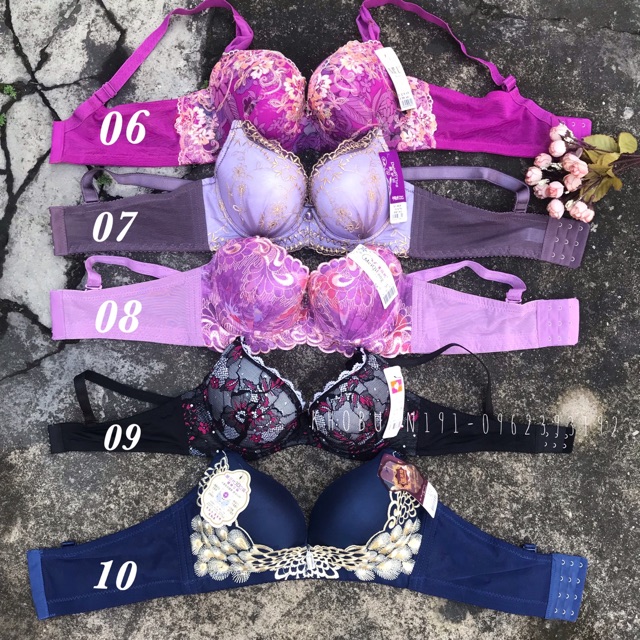 [Size 34/75] Áo Ngực Ren Cotton Loại Đẹp - Hàng TQXK (Mã 01-10)