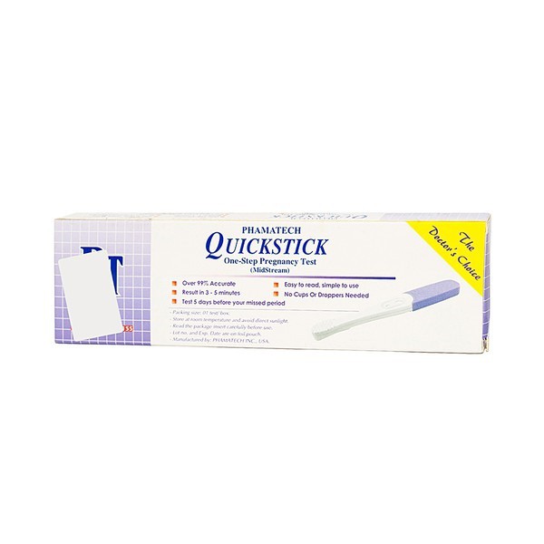 Bút thử thai Quickstick MidStream - Pregnancy test - HCG