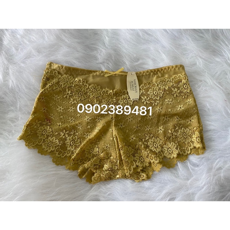 Q5436. Quần bảo hộ nữ, Quần mặc tron váy ren 2 lớp cao cấp Mã 5436