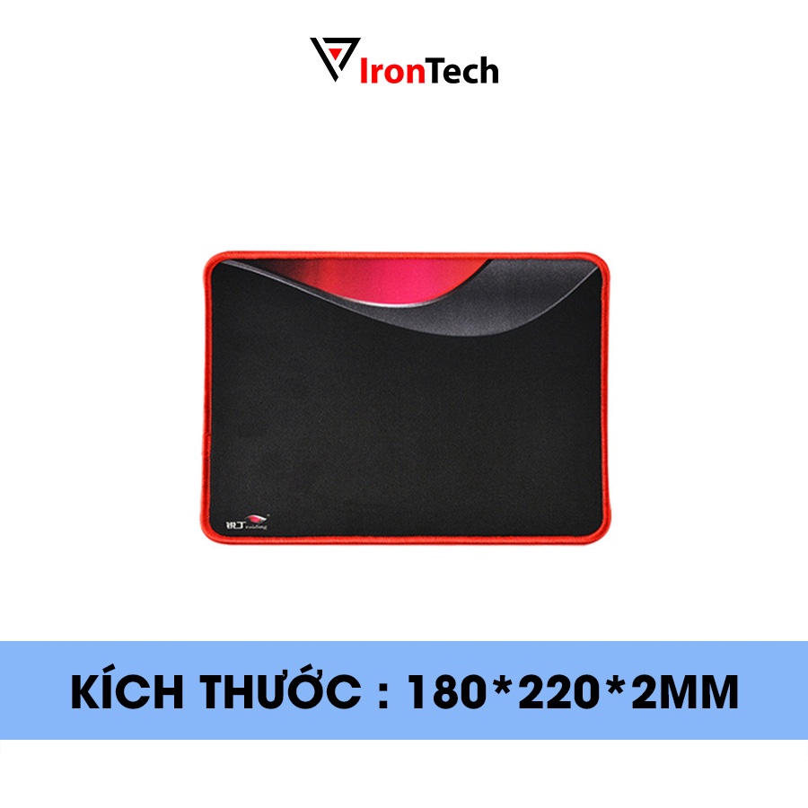 Lót chuột gaming cỡ lớn 80x30cm IronTech bàn di chuột chống trượt chống thấm chuyên game thích hợp mọi loại chuột quang