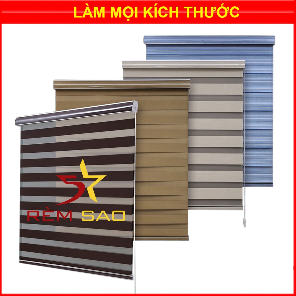 Rèm Cầu Vồng Hàn Quốc Cao Cấp, Rèm cửa sổ hiện đại, chống nắng 70-80%