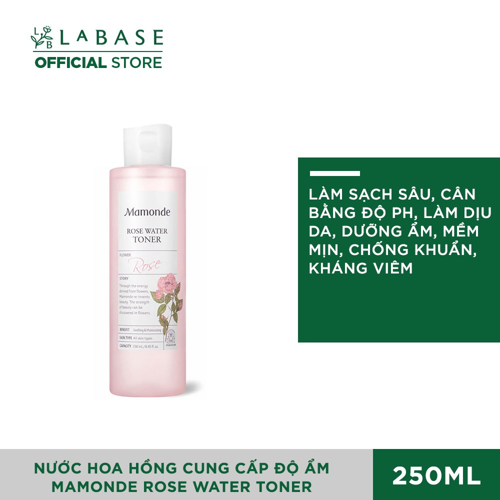 Toner Mamonde - Toner Diếp Cá - Nước Hoa Hồng Cung Cấp Độ Âm Mamonde Rose Water Toner 250ml - Se Khít Lỗ Chân lông | BigBuy360 - bigbuy360.vn