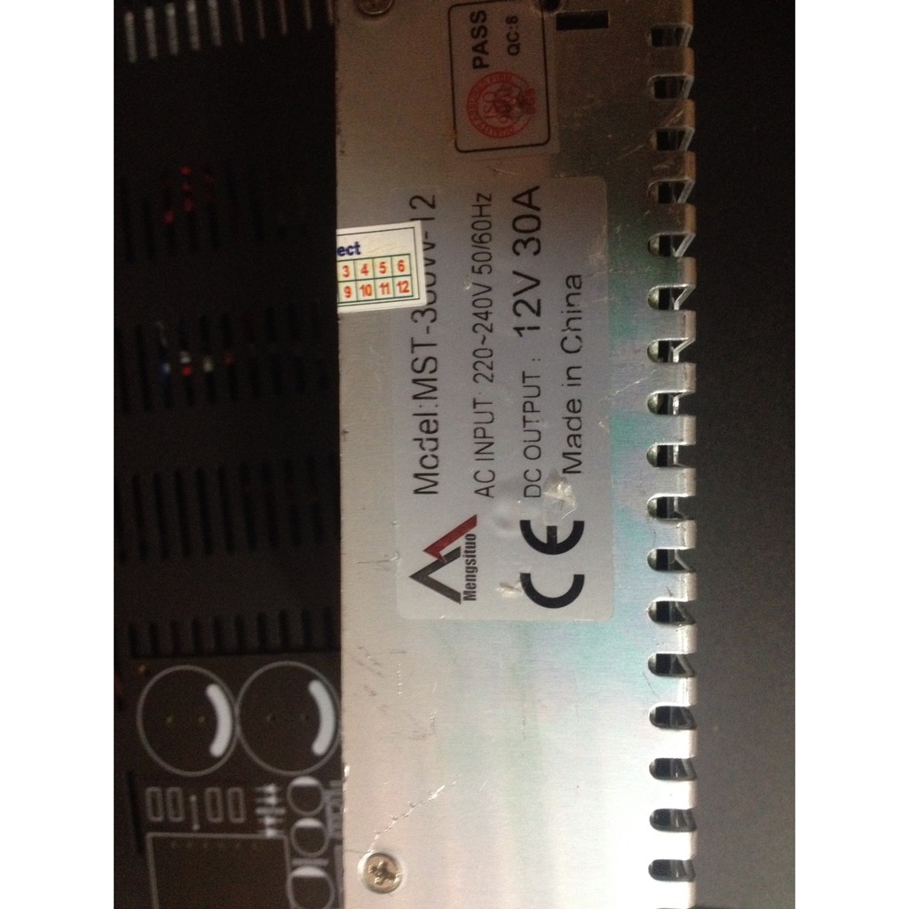 Nguồn tổ ông 12V - 30A - hàng thanh lý nước ngoài.
