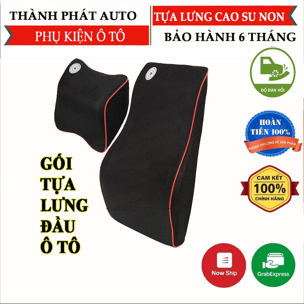 Gối Tựa Đầu, Tựa Lưng Cao Su NonNGỒI LÀ SƯỚNGCao Su Non Cao Cấp,Tạo Cảm Giác Êm Ái,Thoải Mái Nhất